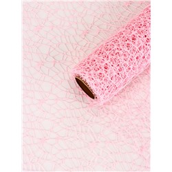 Сетка для цветов «Крошет», розовый, 0.5×4.5 м