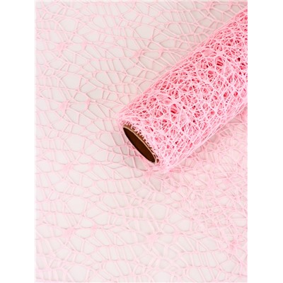 Сетка для цветов «Крошет», розовый, 0.5×4.5 м