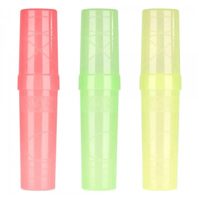 Пенал-тубус пластиковый 195х45 неон ПН35 Стамм