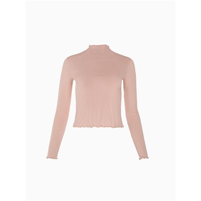 Водолазка женская MINAKU: Basic line, размер 42, светло-бежевая