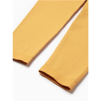 Легинсы спортивные женские MINAKU: SPORTLY, желтый, размер 44-46