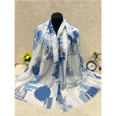 Легкий платок на голову и шею, мультицвет