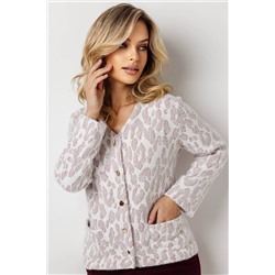 Жакет женский  4428/10/Молочный, бордовый