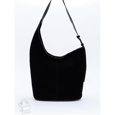 Сумка женская кожаная 1007M black Polina&Eiterou