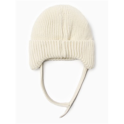 Шапка детская «Крошка Я», размер 46-48 см, молочная