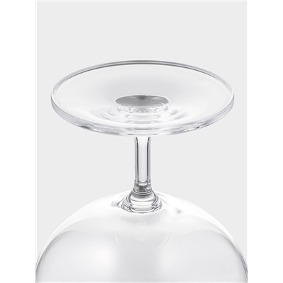 Бокалы для пива «Пион», 380 мл, набор 6 шт., стекло, прозрачные