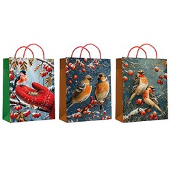 Пакет бумажный 18х23х10 см "Птицы" ламин. 72699 Centrum