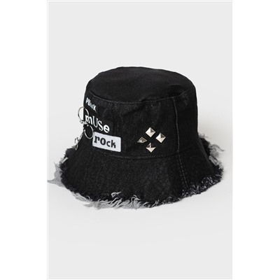 Панама текстильная джинсовая для девочек PLAYTODAY, 1241067