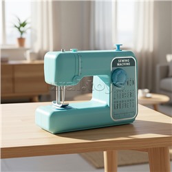 Бытовая техника "Швейная машинка" в коробке (цвет голубой)