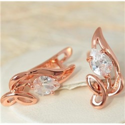 Серьги позолота H01-15277