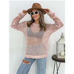 Лонгслив-сетка