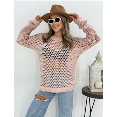 Лонгслив-сетка