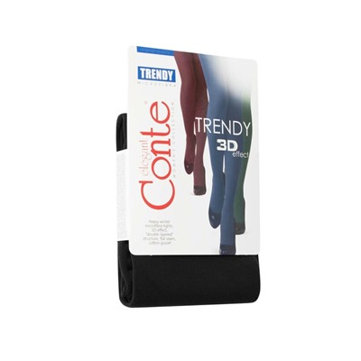 Теплые CONTE TRENDY 150 Плотные колготки