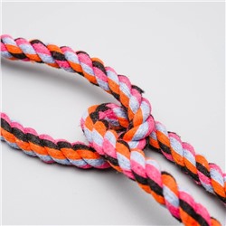 Игрушка тренировочная канатная «Инь-Янь», до 90 г, до 50 см, микс цветов