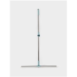 Водосгон для пола, силиконовый, поворотный сгон 60 см, черенок нержавеющая сталь 58-97 см