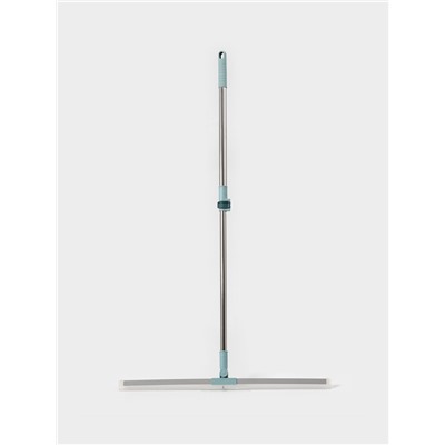 Водосгон для пола, силиконовый, поворотный сгон 60 см, черенок нержавеющая сталь 58-97 см