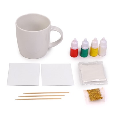 Рисование на воде: эбру «Создай свою кружку», Елочка