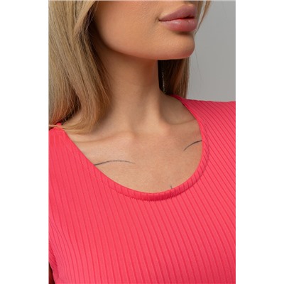 Женское платье в рубчик Happyfox