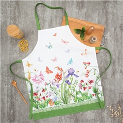 Фартук «Этель» Луговые цветы 70×60 см см, 100% хлопок, саржа 190 г/м²