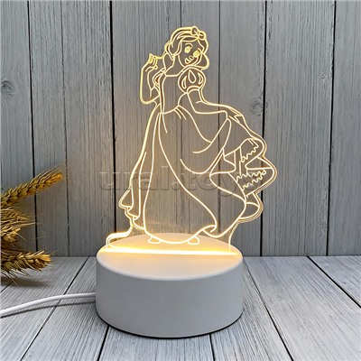 Ночник детский "Принцесса" в коробке