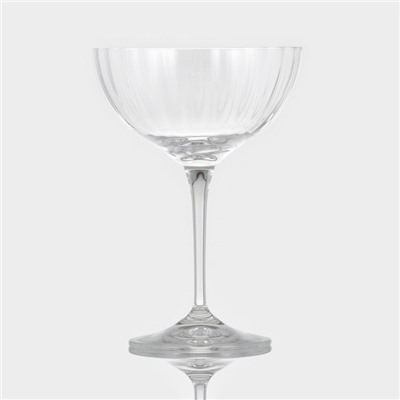 Набор бокалов для коктейля из хрустального стекла Bohemia Crystal «Кейт», 220 мл, 6 шт.