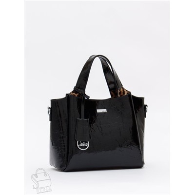 Сумка женская кожаная 91129-1 black Velina Fabbiano-Safenta