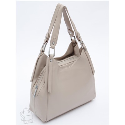 Сумка женская кожаная 0966CH apricot Polina&Eiterou