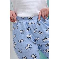 Брюки женские 8433 (Глаза на голубом)