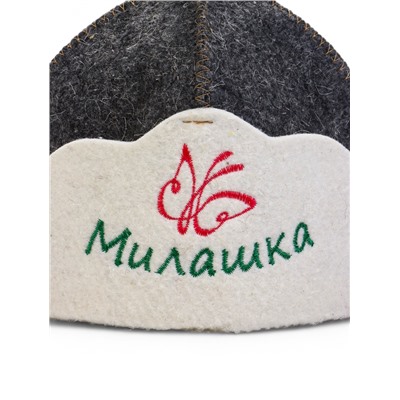 Шапка для бани и сауны «Милашка», шерсть, полиэстер, «Добропаровъ»