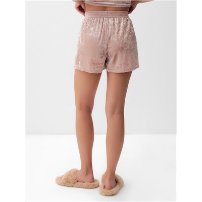 Шорты женские KAFTAN «Бархат», размер 40-42, розовые