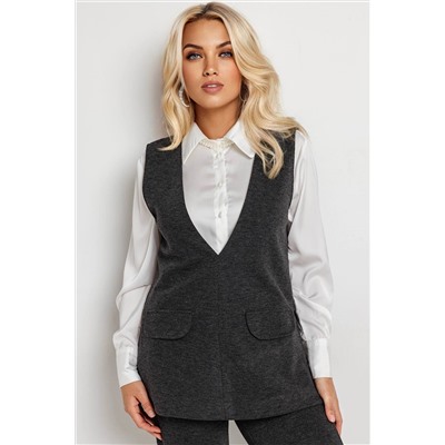 Жилет женский  4456Н/01/Графит