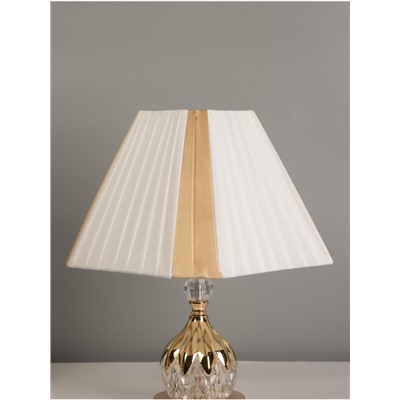 Лампа настольная «Элеонора» 1×40 Вт Е27+подсветка, 27×27×45 см, золото