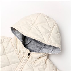 Куртка детская KAFTAN, размер 32 (110-116 см), молочный