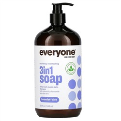 EO Products, Everyone Soap for Every Body, мыло 3 в 1, лаванда и алоэ, 946 мл (32 жидких унции)