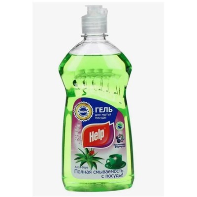 HELP средство д/м посуды Алоэ 0.5л