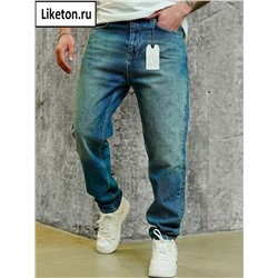 Джинсы бананы мужские