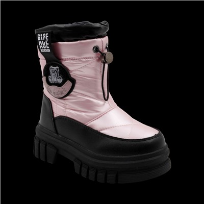 Дутики зимние В5012-13 розовые