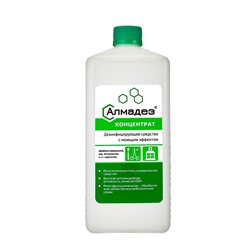 Дезинфицирующее средство с моющим эффектом Алмадез (концентрат), 1.0 л.