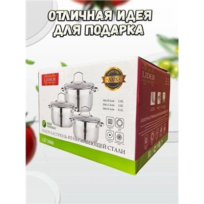 Набор кастрюль #22930786