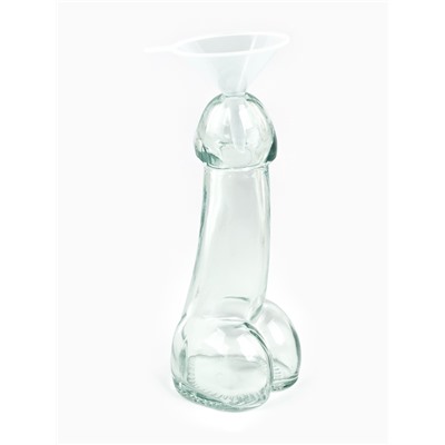 Подарочный набор Chlenex: 100 мл + трубочка, неоновые браслеты, воронка, 18+