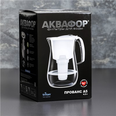 Фильтр-кувшин «аквафор-Прованс», 4.2 л, белый