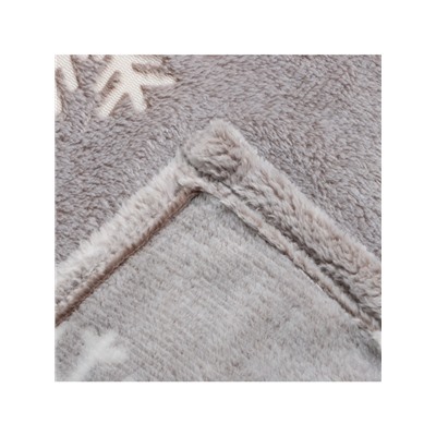 Плед с рукавами светящийся в темноте «Этель. Снежинки», 150×200 см