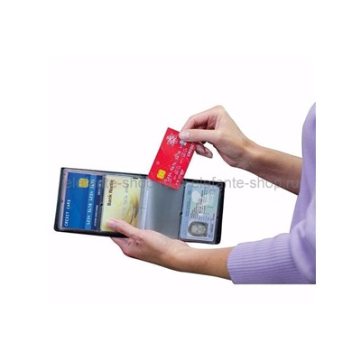 Кошелек-визитница Wonder Wallet black