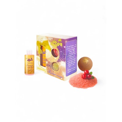 Подарочный набор косметический So Happy holiday time пряные ягоды, 370 г