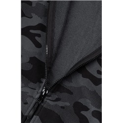 Мужская толстовка на молнии из футера трехнитки Happyfox