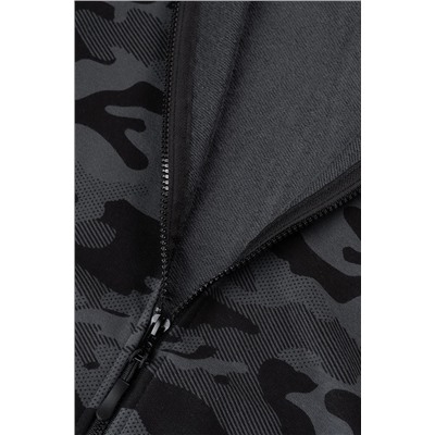 Мужская толстовка на молнии из футера трехнитки Happyfox