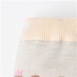 Костюм для девочки вязаный «Крошка Я» Cutie, рост 68-74 см, бежевый