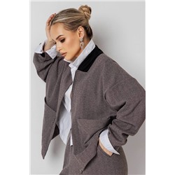 Жакет женский  4473/02/Коричневый