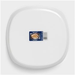 Форма для запекания Luminarc SMART CUISINE CARINE, 20.5×4 см, квадратная, стеклокерамика, белая