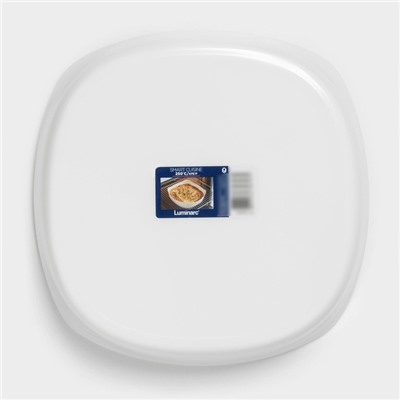 Форма для запекания Luminarc SMART CUISINE CARINE, 20.5×4 см, квадратная, стеклокерамика, белая